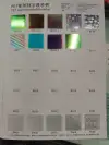 Laser PET engraving film PUPVCTPU scallion powder reflective luminous engraving film heat transfer printing heat transfer drawing and heat transfer image 50X100M Specification image